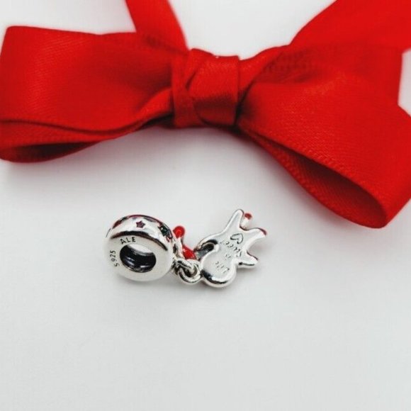 Authentic Pandora Gingerbread Man Dangle Charm - Picture 4 of 5